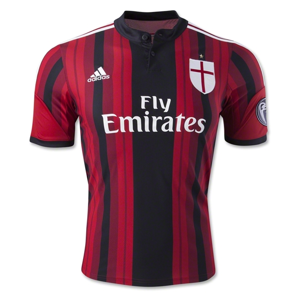 AC Milan 14/15 MALDINI #3 Home Soccer Jersey - Click Image to Close